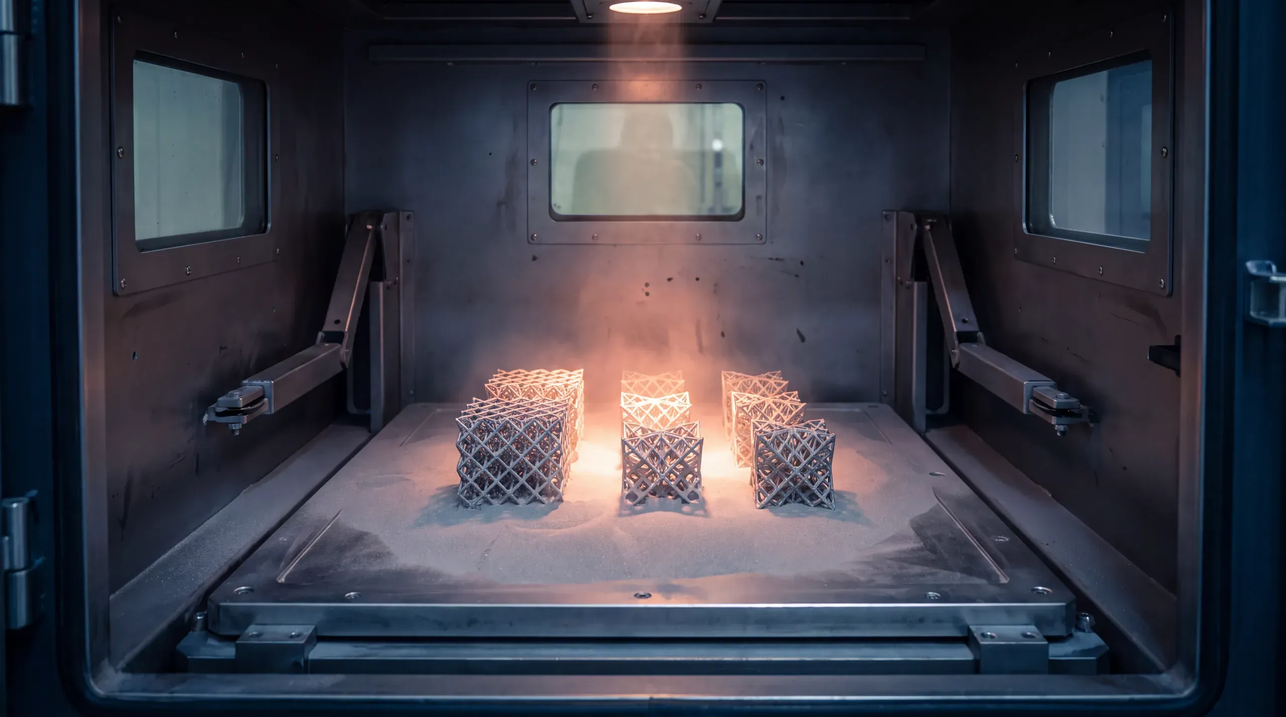Industrial 3D printing in polymer and metal
